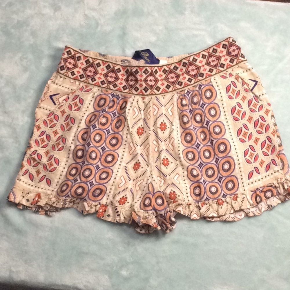 Blue Rain short Sz L